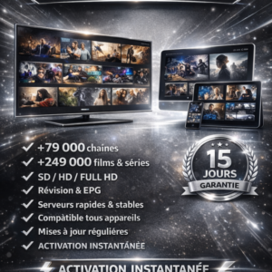 Forfait premium 12 mois 3 mois offerts abonnement streaming multi écrans activation rapide