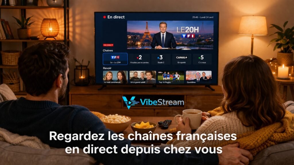 Chaînes TV françaises en direct IPTV TF1 M6 France 2 2026 streaming