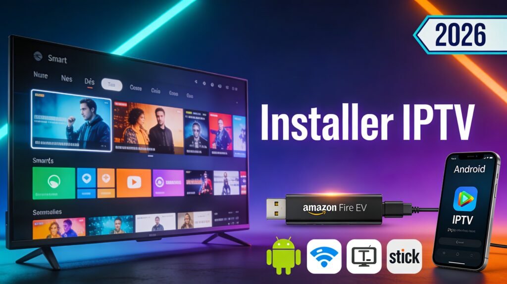 Comment Installer IPTV sur Smart TV, Firestick et Android en 2026