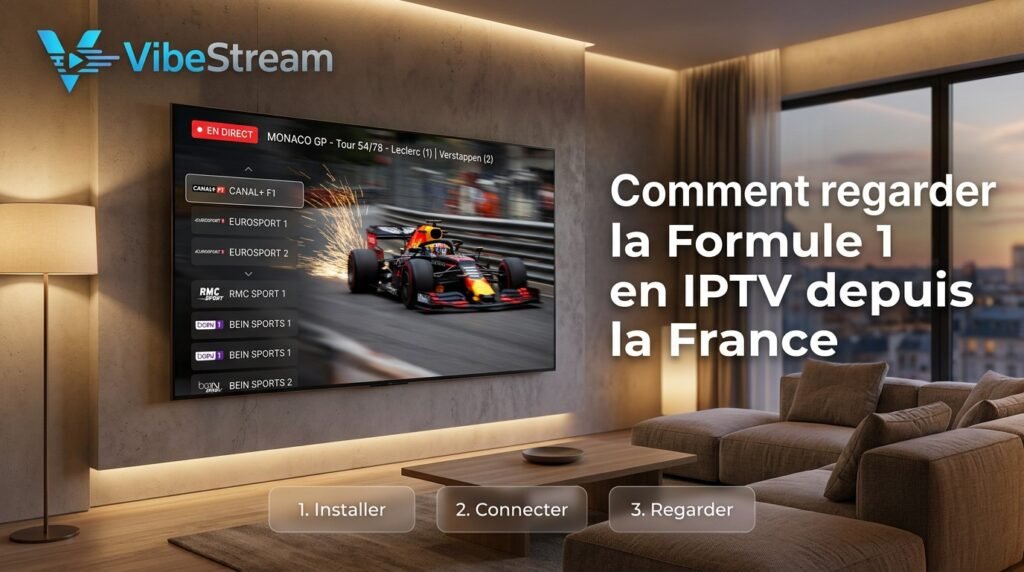 Comment regarder la Formule 1 en IPTV depuis la France guide